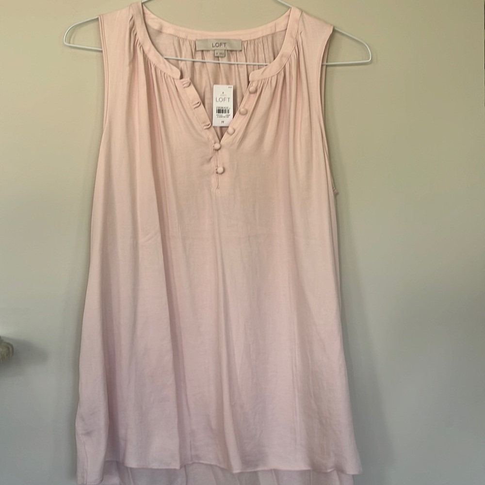 Loft peach shell top M